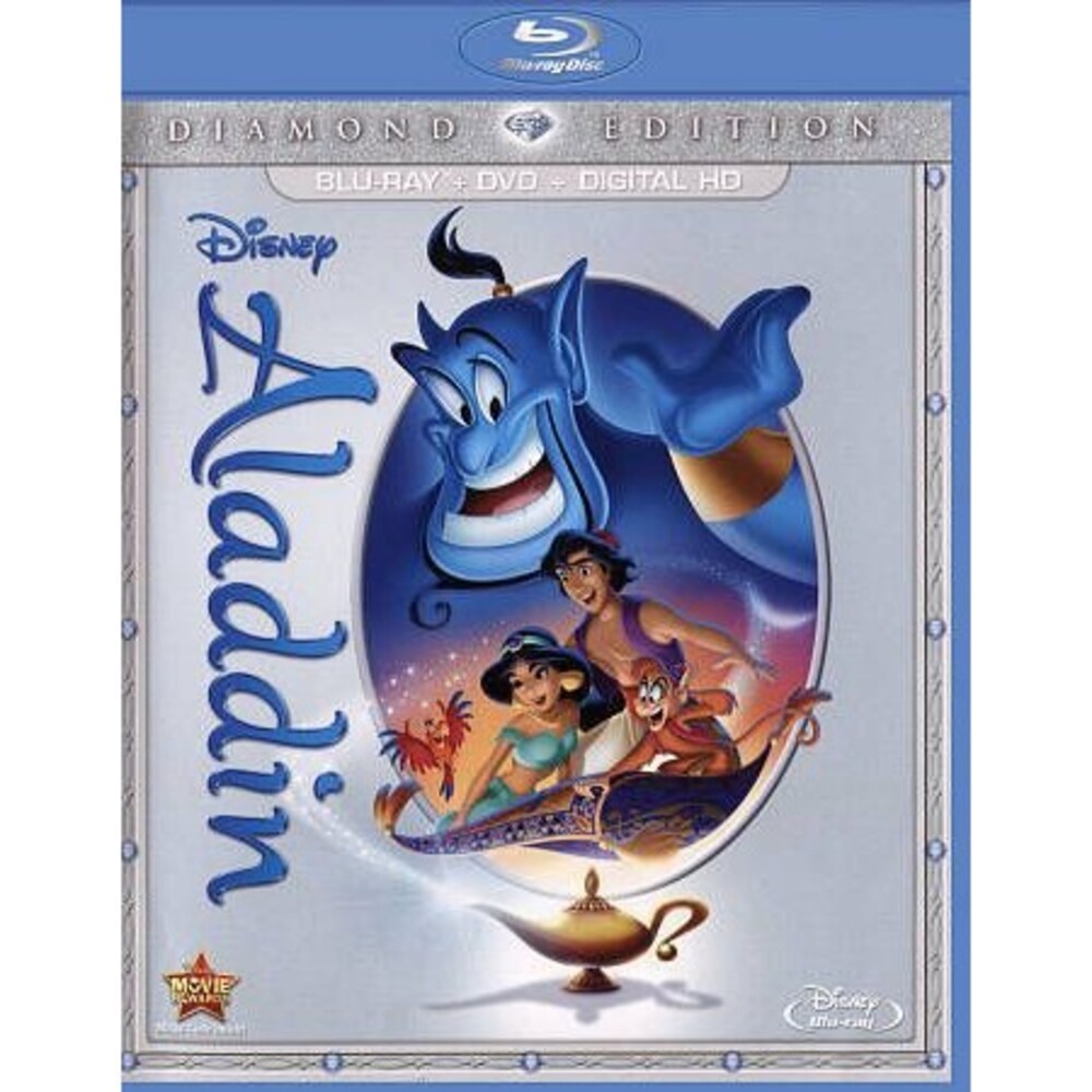 Aladdin (Blu-ray/DVD, 2015, 2-Disc Set, Diamond Edition)